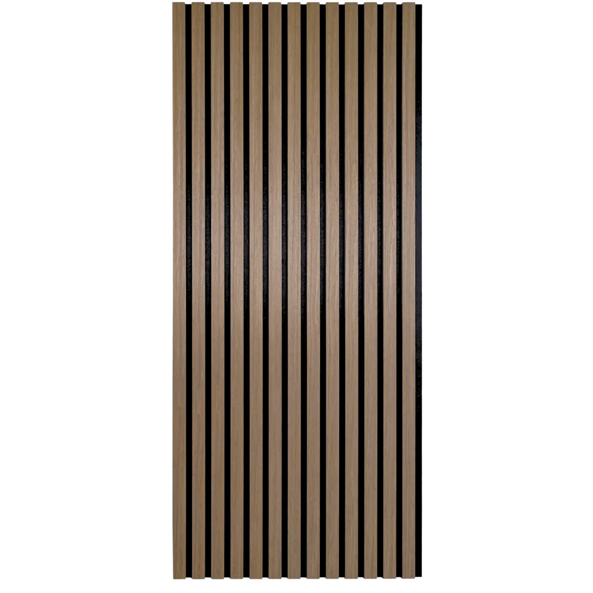 Akustikpanel i røget egetræsfiner 1200x520x18 mm