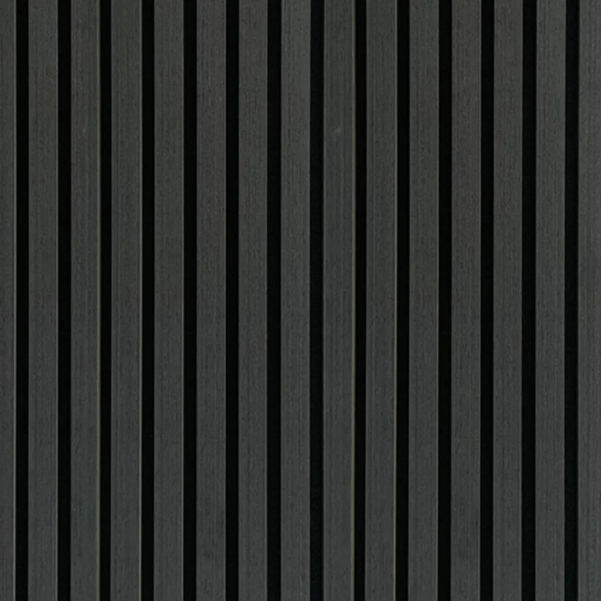 Akustikpanel i sort egetræsfiner 3000x520x18 mm