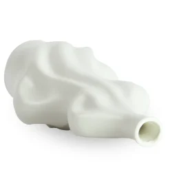 Alva keramik vase hvid 25 cm