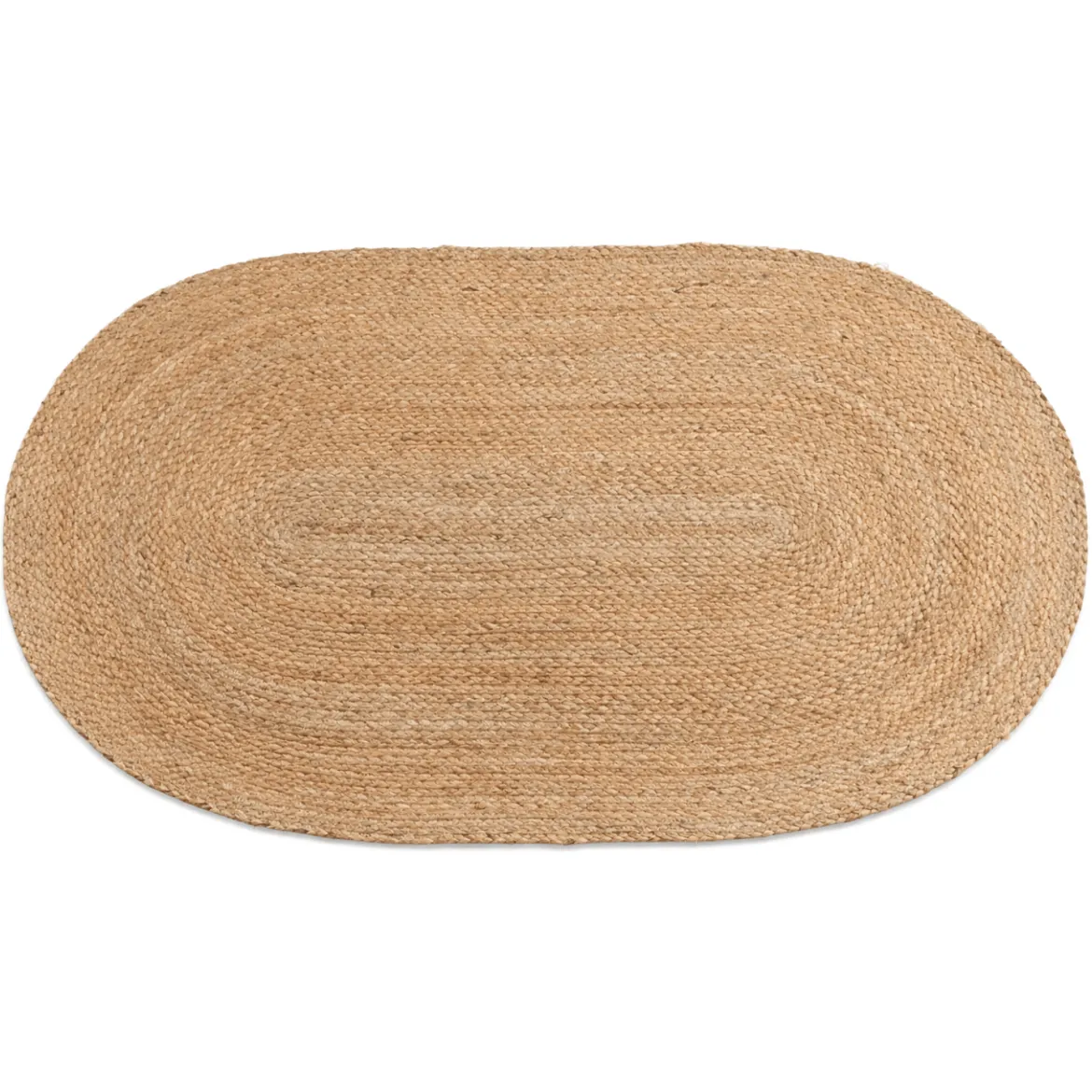 Arthur oval tæppe - Jute 70x120 cm