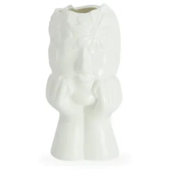 Asti keramik vase i hvid 19,8 cm