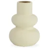 Bliss keramik vase sand 19,5 cm