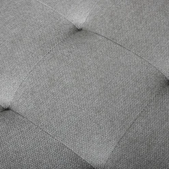 Brandy - højrevendt u-sofa i grå med chaiselong - L: 366 x D: 211 x H: 80 cm