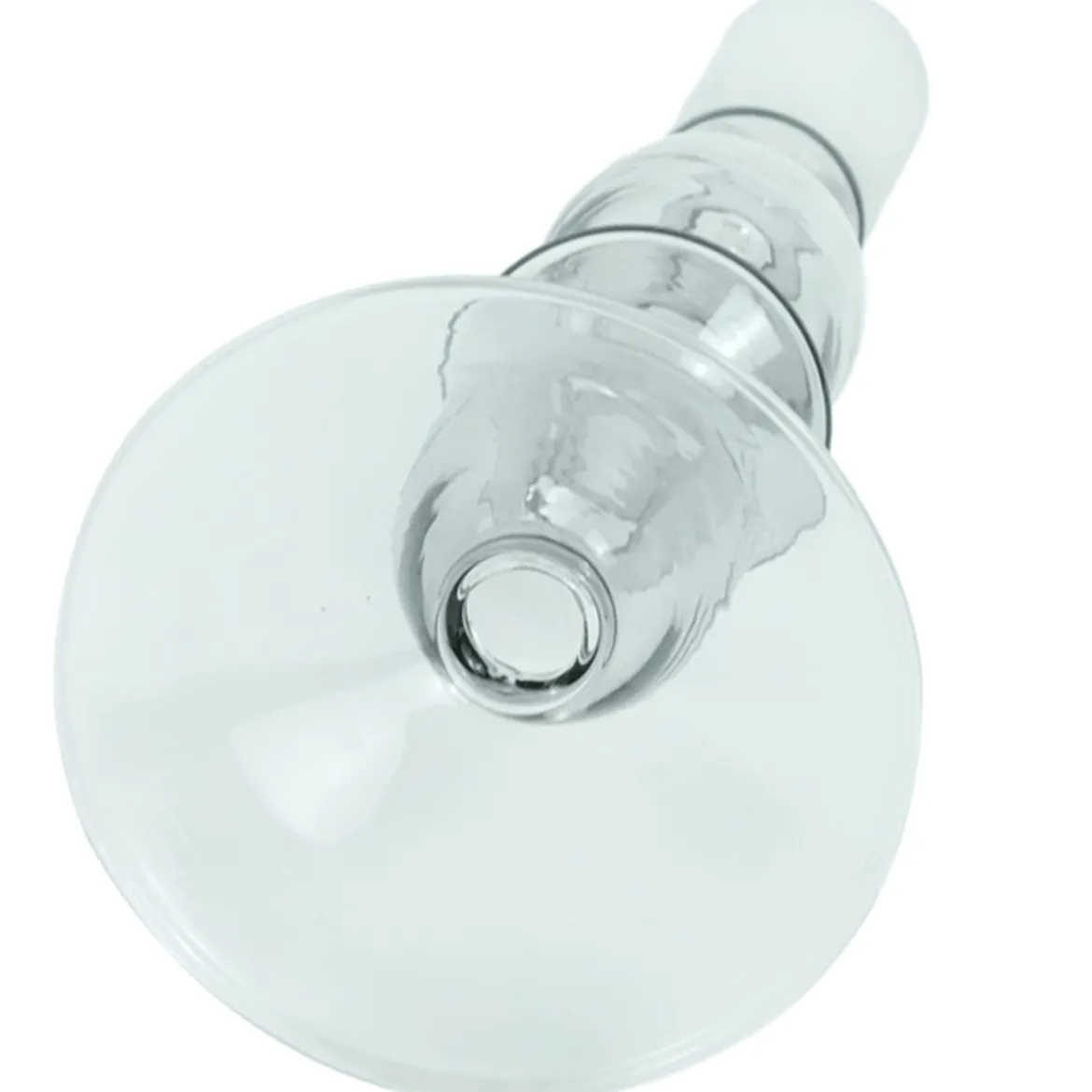 Cora glas lysestage grå 20 cm