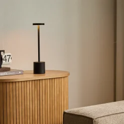 Elvis LED bordlampe sort