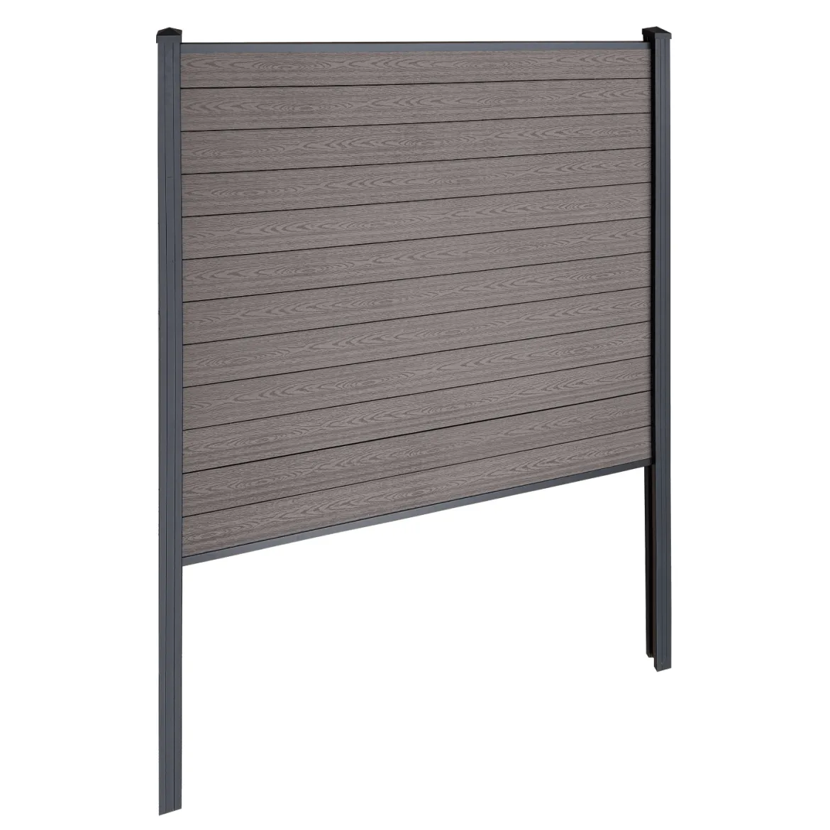 Finley komposithegn startmodul - H: 180 x L: 185 cm - Brun