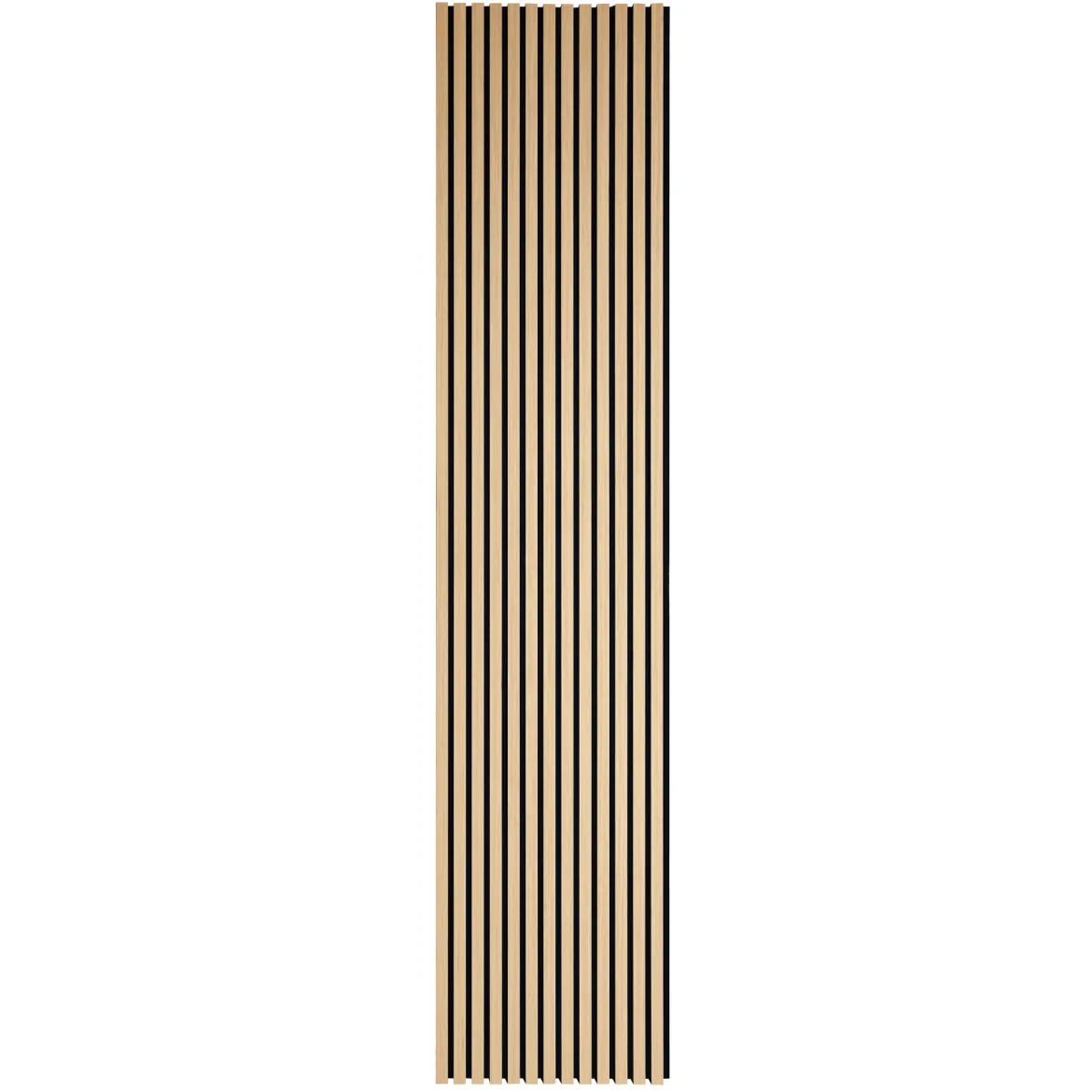 Fleksibel akustikpanel i egetræsfiner 2400x520x18 mm