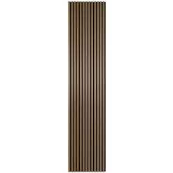 Fleksibel akustikpanel i røget egetræsfiner 2400x520x18 mm