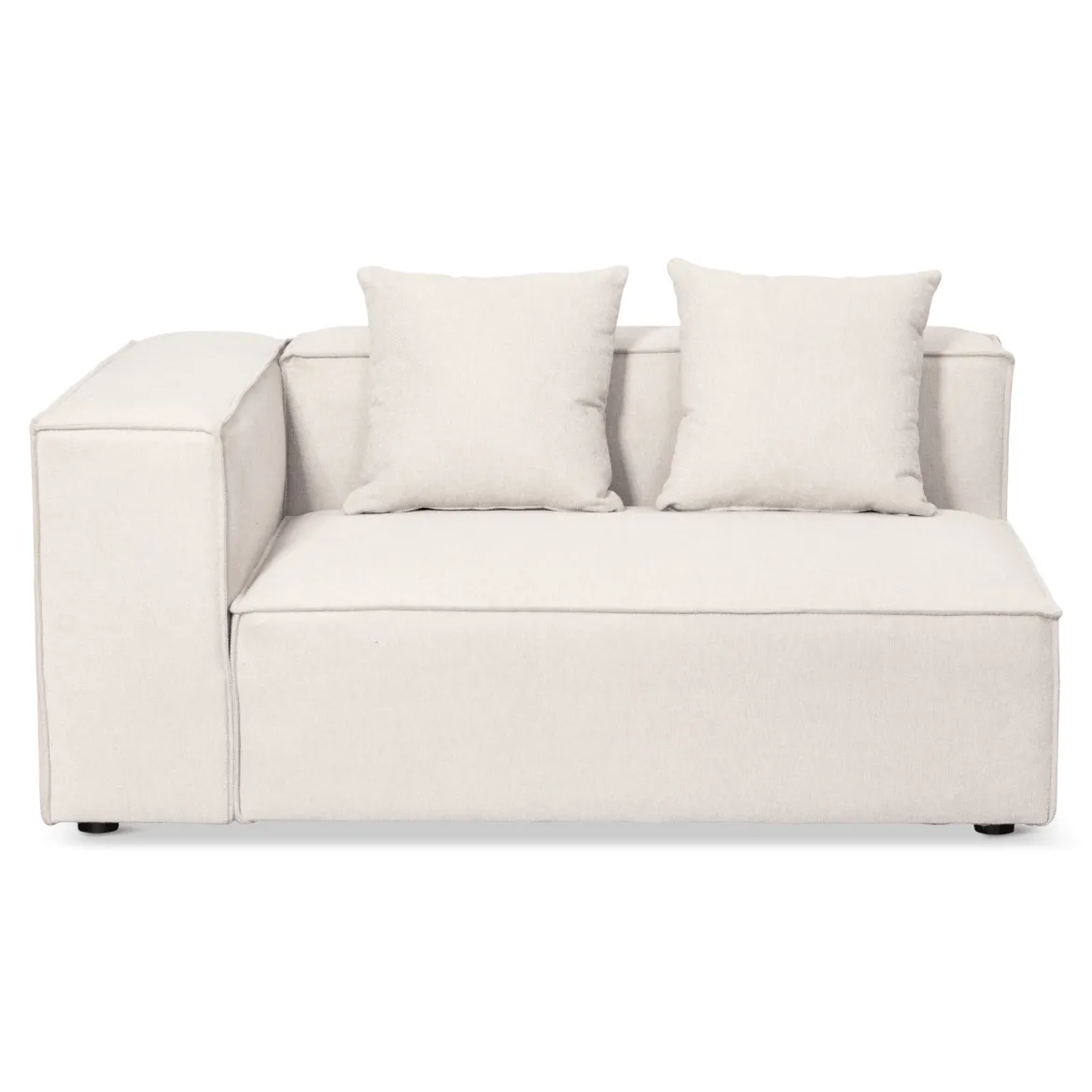 Hailey - Modulsofa I Beige Med 2 Moduler L: 294 X D: 100 X H: 65 cm