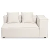 Hailey højre modul i beige L: 147 X D: 100 X H: 65 cm
