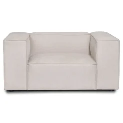 Hailey lænestol i beige L: 136 X D: 100 X H: 64 Cm