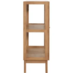 Havana egetræ vitrineskab med 2 låger -110x40x100 cm