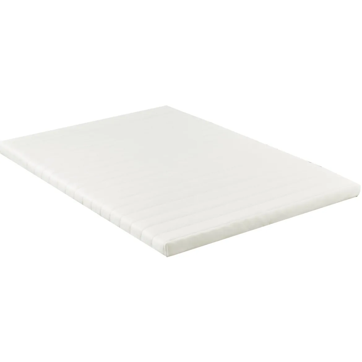 Henry hvid topmadras i PU-skum 140x200x4 cm