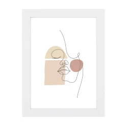 Lea billedramme 13x18 cm hvid