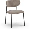 Lucinda Spisebordsstol - sand tekstil
