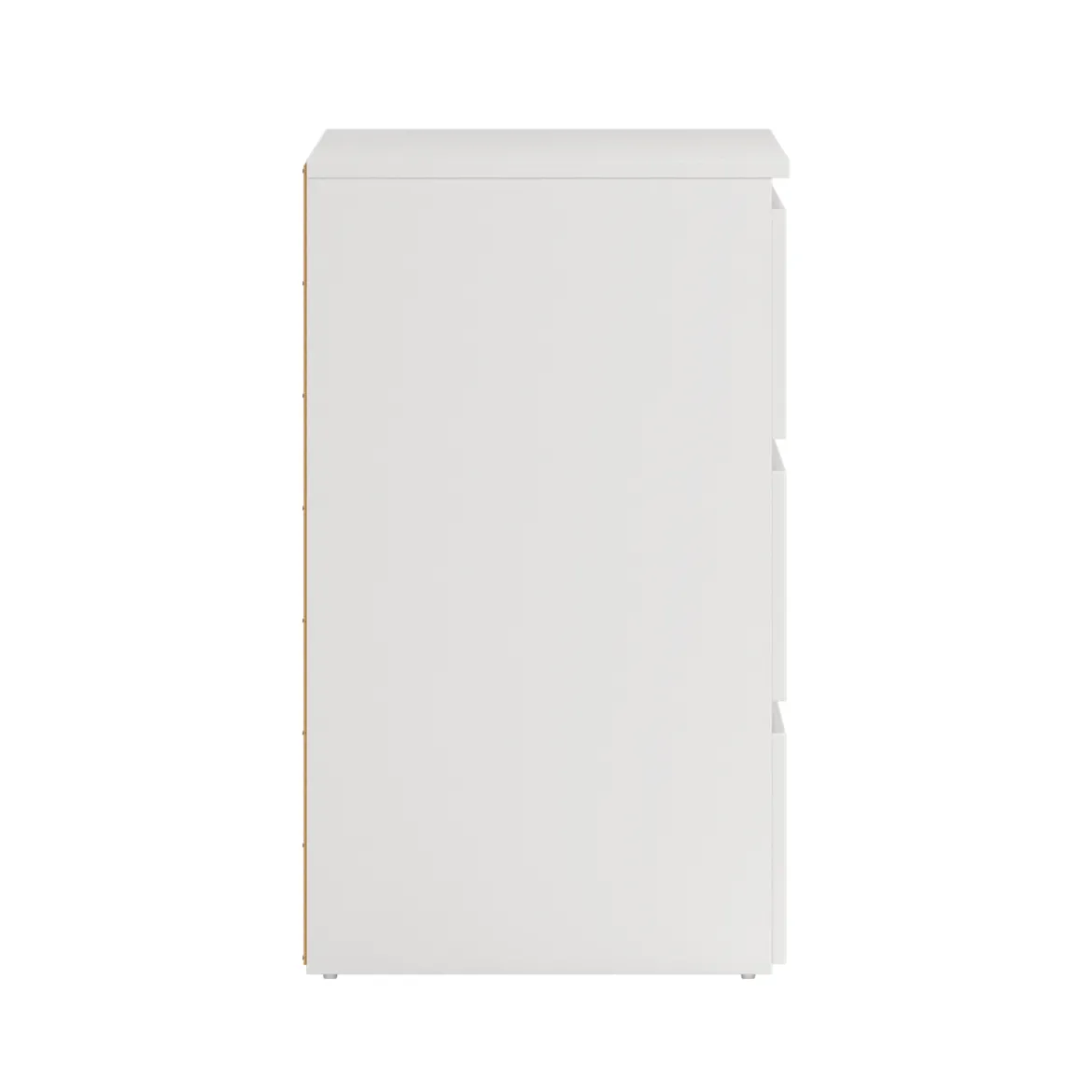 Maise kommode H:70 x B:138 x B:41 cm med 6 skuffer i hvid