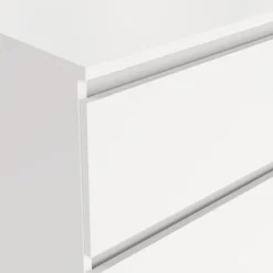 Maise kommode H:70 x B:138 x B:41 cm med 6 skuffer i hvid