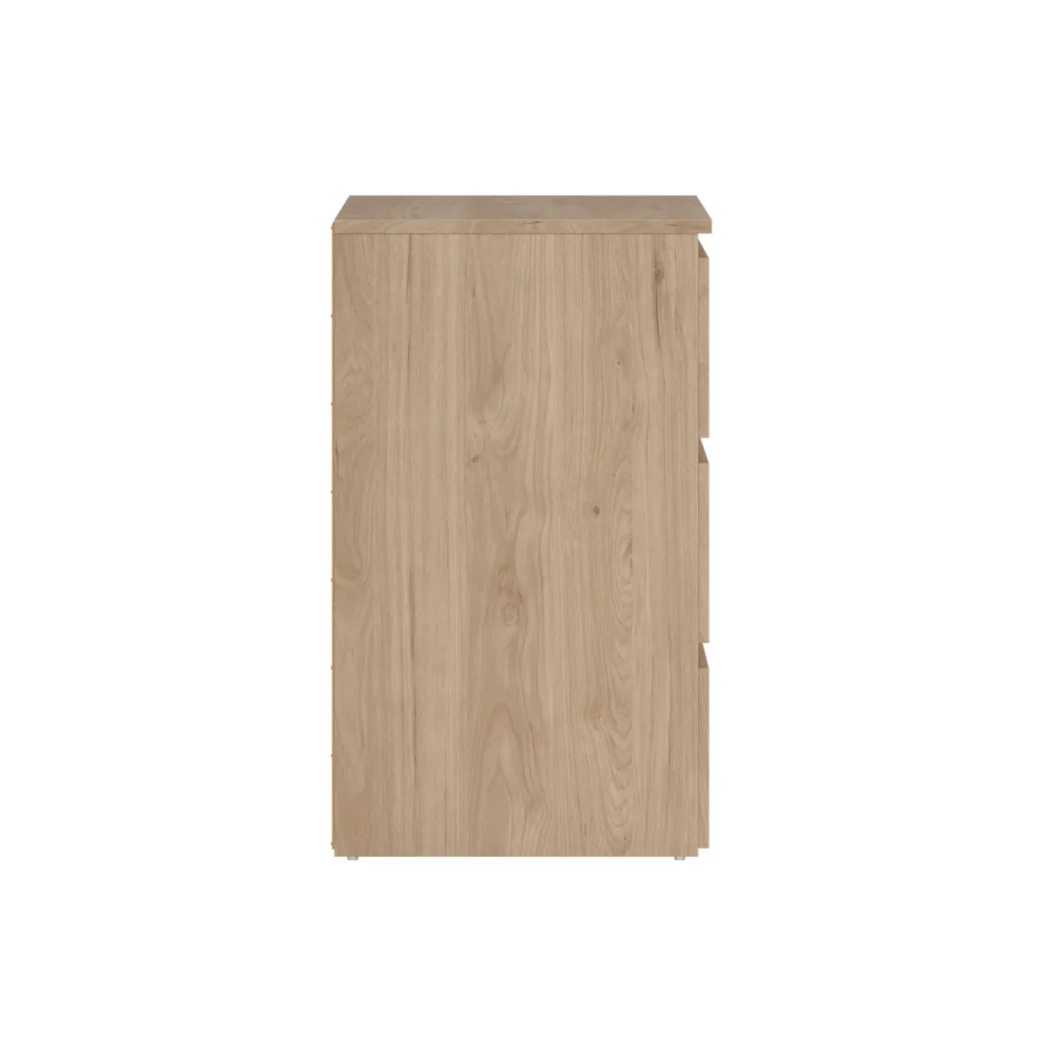 Maise kommode H:70 x B:138 x B:41 cm med 6 skuffer i egelook
