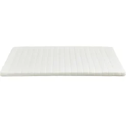 Premium Aksel hvid topmadras i memoryskum 140x200x7 cm