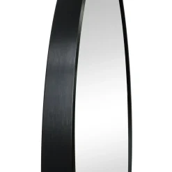Sofie Ovalt Spejl Med Sort Ramme 50 x 80 cm